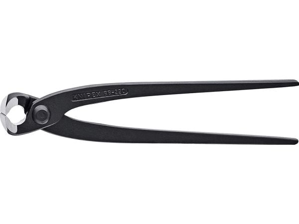 Knipex 99 00 220, Hovtang, 2,4 mm, Stål, Sort, 220 mm, 314 g