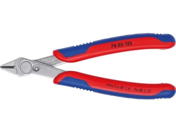Knipex Electronic Super-Knips 78 03 125 - Kaapelileikkuri - 12,5 cm