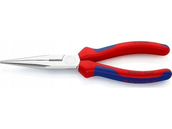 Knipex 26 15 200, Diagonal tang, 2,5 mm, 7,3 cm, Stål, Blå, Rød, 200 mm