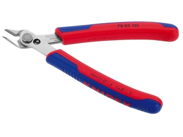 Knipex Electronic Super-Knips 78 03 125 - Kaapelileikkuri - 12,5 cm