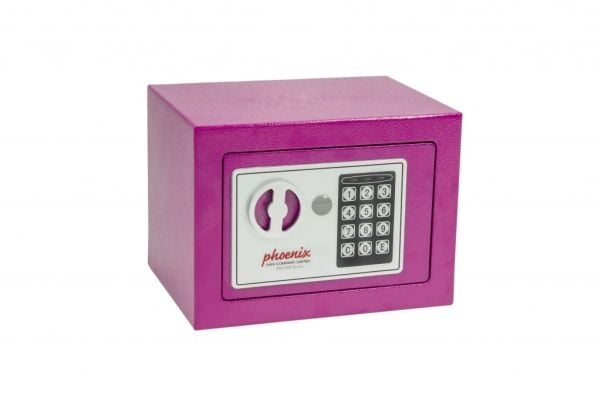Phoenix Safe Co. SS0721EP, Rosa, Platt nyckel, Stål, 230 mm, 170 mm, 170 mm
