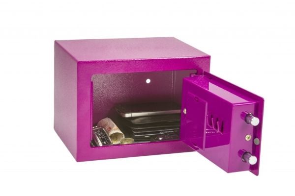 Phoenix Safe Co. SS0721EP, Rosa, Flat nøkkel, Stål, 230 mm, 170 mm, 170 mm