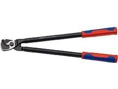 Knipex 95 12 500, Sivuleikkurit, 2,7 cm, Terästä, Muovi, Sininen, Punainen, 500 mm