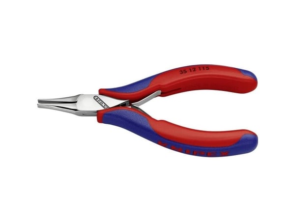Knipex 35 12 115 SB, Nesetang, 4 mm, 2,25 cm, Støtbestandig, Dielektrisk, Stål, Plast