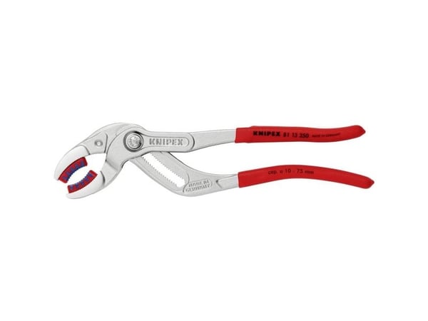 Knipex 81 13 250, Sifontang, 7,5 cm, Stål, Rød, 250 mm, 355 g