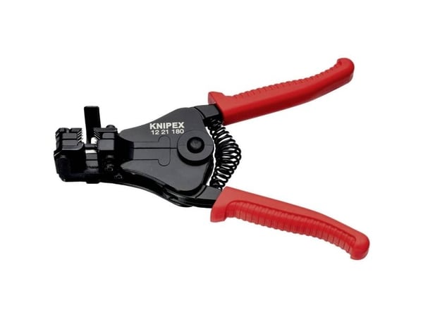 Knipex 12 21 180, Beskyttelses isolasjon, 366 g, Sort, Rød