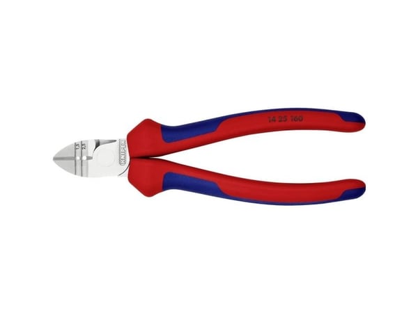 Knipex 14 25 160, Beskyttelses isolasjon, 224 g, Blå, Rød