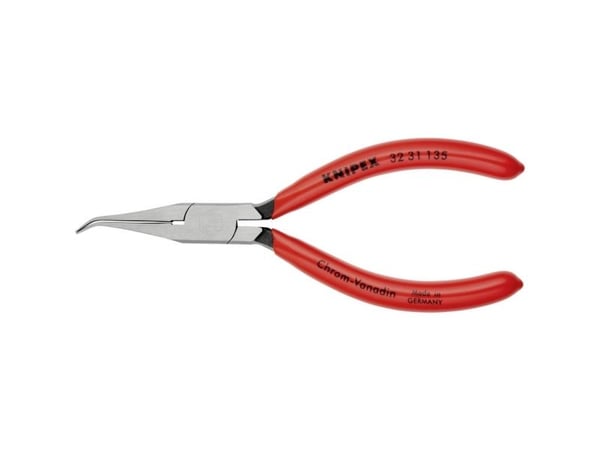 Knipex 32 31 135, Nesetang, 3,5 mm, 3,2 cm, Stål, Plast, Rød