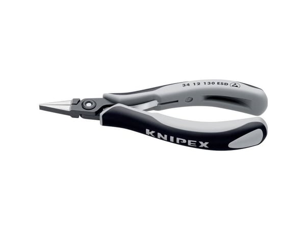 Knipex 34 12 130 ESD, 3,5 mm, 2,19 cm, Stål, Grå, 135 mm, 62 g