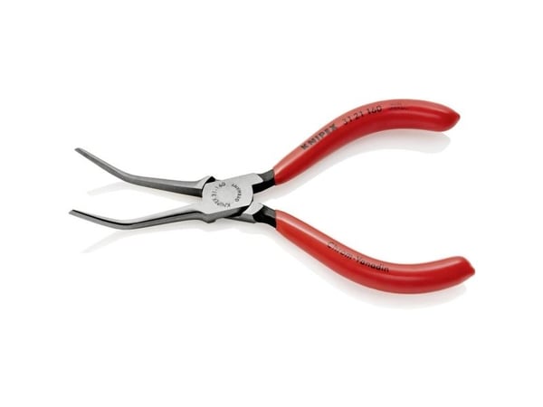 Knipex 31 21 160, Nesetang, 2,5 mm, 5,5 cm, Stål, Plast, Rød