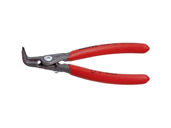 Knipex 49 41 A01, Låseringtang, Kromvanadiumstål, Plast, Rød, 130 mm, 102 g