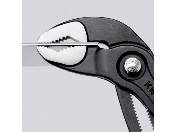 Knipex Cobra, Skrutang, 7 cm, 6 cm, Kromvanadiumstål, Plast, Blå, Rød