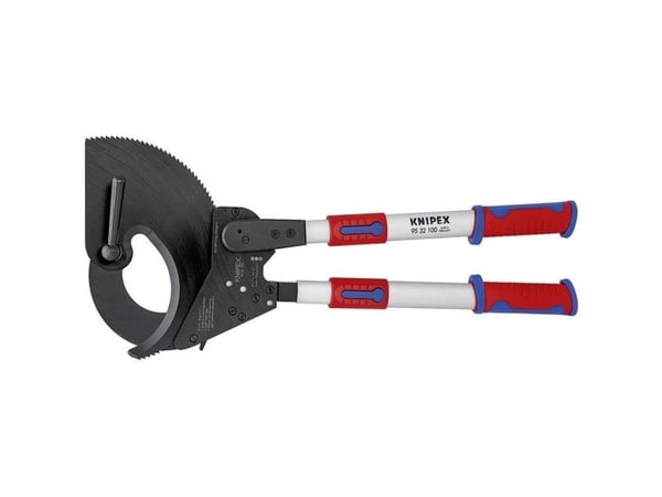 KNIPEX kaapelisakset räikkäperiaatteella teleskooppikahvalla, 680 mm, 680 mm