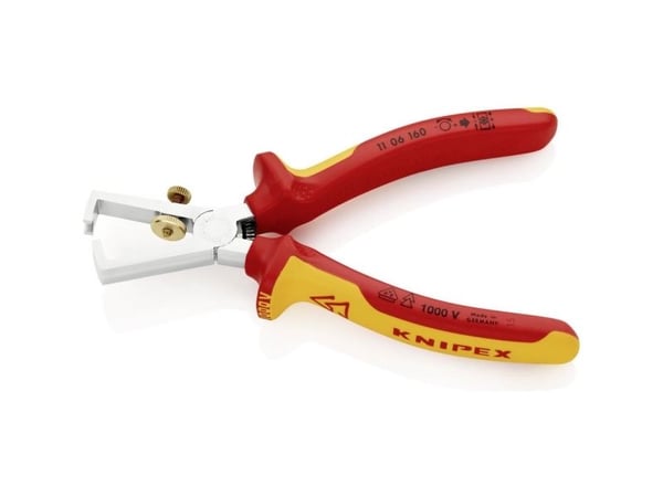 Knipex 11 06 160, Beskyttelses isolasjon, 166 g, Oransje, Rød