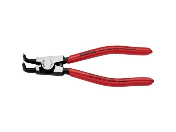 Knipex 46 21 A11, Låseringtang, Kromvanadiumstål, Plast, Rød, 125 mm, 85 g