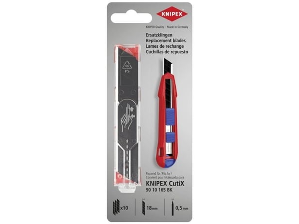 Knipex 90 10 165 E02, Rustfritt stål, Rustfritt stål, 119 mm, 24 mm, 11,5 mm, 0,016 g