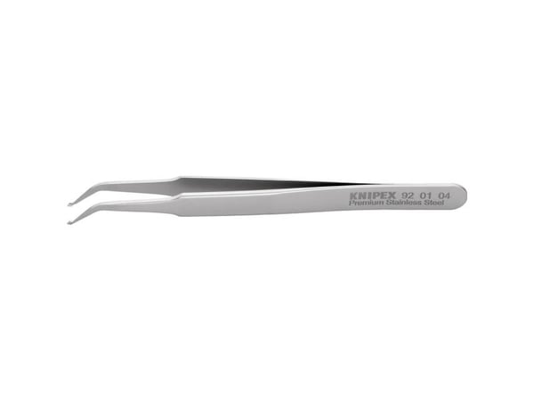 Knipex 92 01 04, Rustfritt stål, Rustfritt stål, Flat, Buet, 15 g, 10 mm