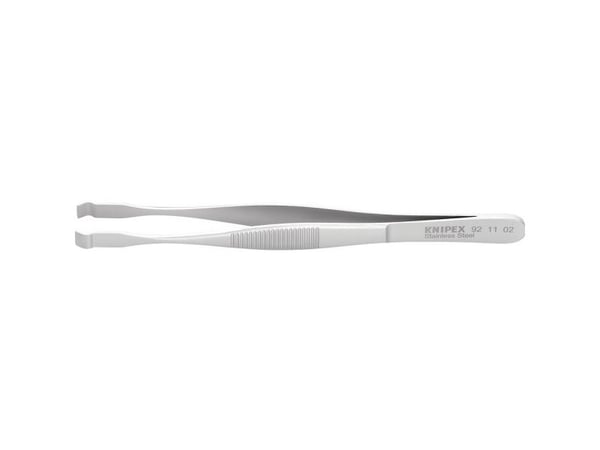 Knipex 92 11 02, Rustfritt stål, Rustfritt stål, Flat, Buet, 23 g, 11 mm