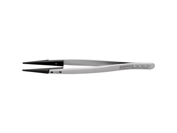 Knipex 92 81 01, Rustfritt stål, Rustfritt stål, Konisk, Rett, 17 g, 10 mm