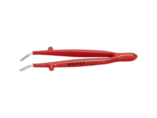 Knipex 92 47 01, Rustfritt stål, Rød, Flat, Bøyd, 29 g, 16 mm