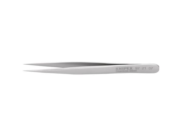 Knipex 92 21 07, Rustfritt stål, Rustfritt stål, Konisk, Rett, 14 g, 10 mm