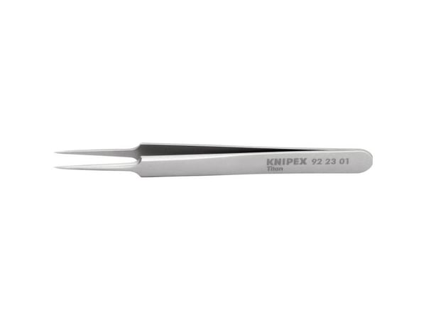 Knipex 92 23 01, Titaani, Ruostumaton teräs, Suippokärkinen, Suora, 7 g, 10 mm