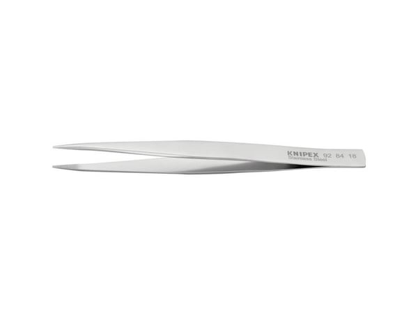 Knipex 92 84 18, Rustfritt stål, Rustfritt stål, Flat, Rett, 19 g, 125 mm