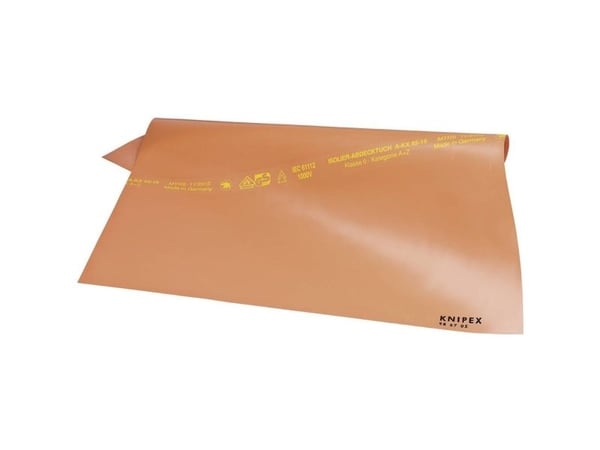 KNIPEX dækdug af gummi, 1000 V, 1000 x 1000 mm