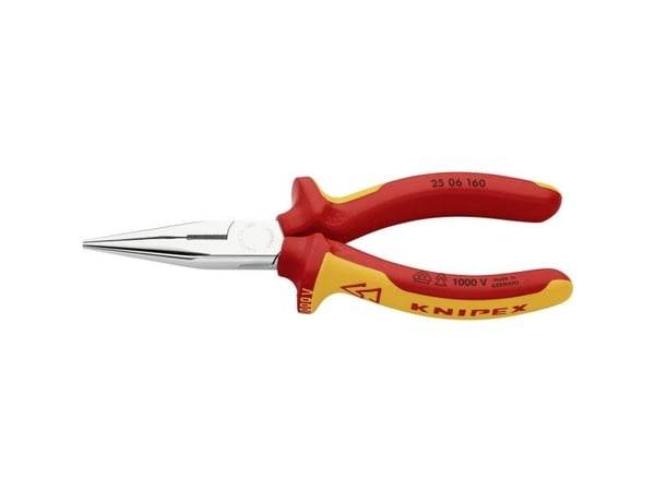 Knipex 25 06 160 SB Litteäkärkiset pihdit, 160 mm