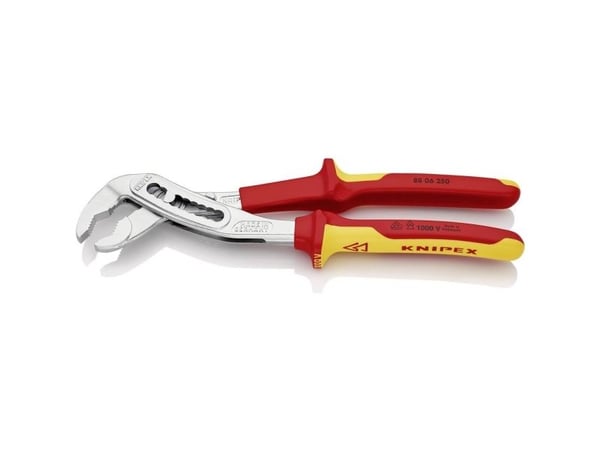 Knipex Alligator, Ponttipihdit, Kromi, Punainen, Keltainen, 250 mm, 374 g