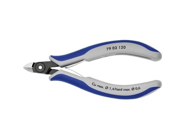 KNIPEX precisions-elektronik-avbitartång, mini-huvud