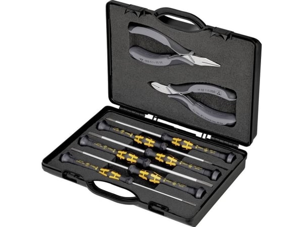 Knipex 00 20 18 ESD, 215 mm, 50 mm, 160 mm, 430 g, 8 verktøy, Tyskland