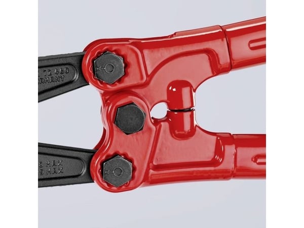 Knipex 71 72 460, Boltkutter, 3 cm, Kromvanadiumstål, Stål, Plast, Blå, Rød, 460 mm
