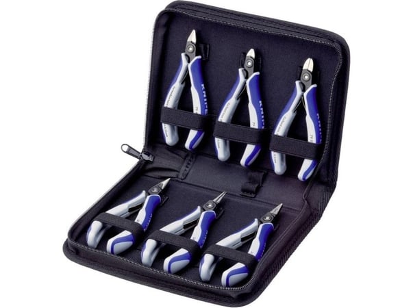 Knipex 00 20 16 P, Tang sett, Blå, Grå, 215 mm, 160 mm, 50 mm, 570 g