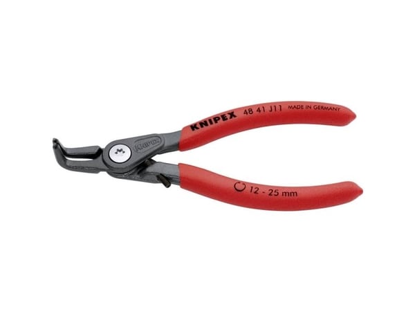 Knipex 48 41 J11, Låseringtang, Stål, Plast, Rød, 130 mm, 105 g