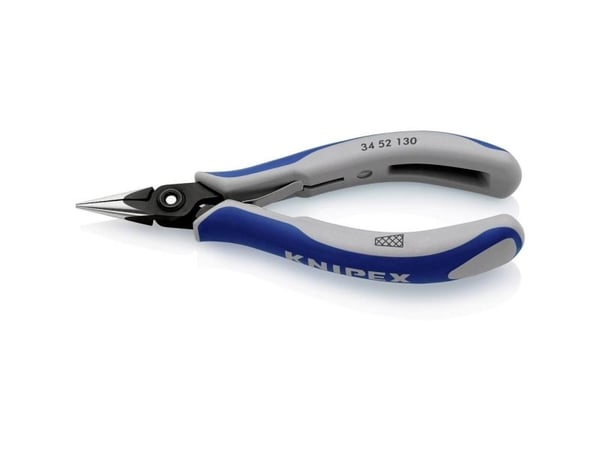 Knipex 34 52 130, tang, stål, blå, grå, 130 mm, 61 g