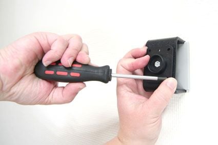 Brodit Active Holder with Tilt Swivel - Håndholdt bilholder - for Zebra MC55, MC55A0, MC55A0-HC, MC65