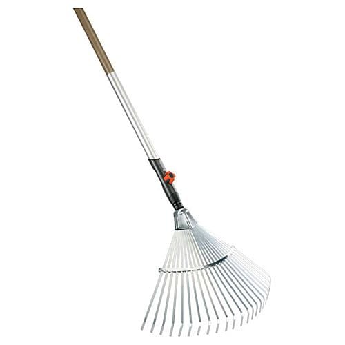 Gardena 3022-20, Hagerake, Sort, Rustfritt stål, Stål, Tre, 50 cm, 130 cm