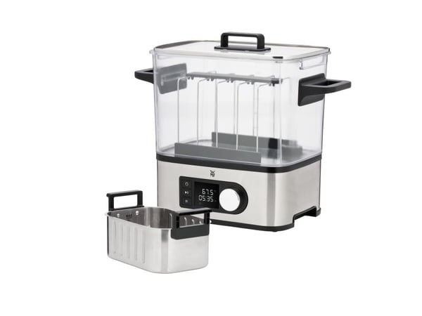 WMF Lono 04.1536.0011, Sous vide-vannovn, Rustfritt stål, Knapp, LCD, 35 °C, 90 °C