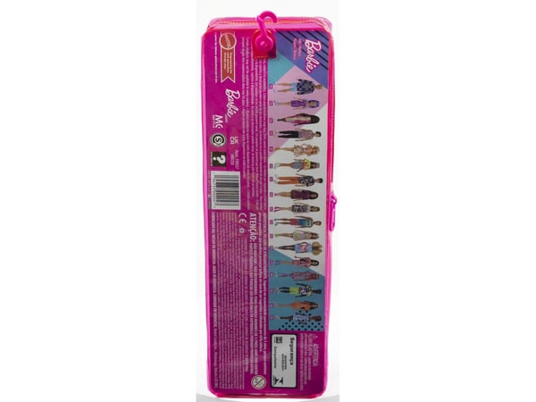 Barbie-dukke Barbie Fashionistas Rosa rutete kjole