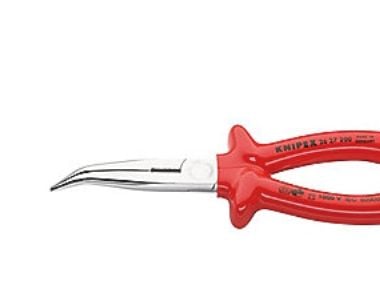 Knipex 26 27 200, Diagonal tang, Kromvanadiumstål, Plast, Rød, 200 mm, 220 g