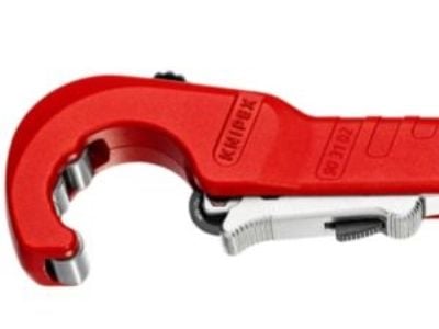 Knipex TubiX, Rørkutter, Rustfritt stål, Plast, Rustfritt stål, Blå, Rød, 260 mm
