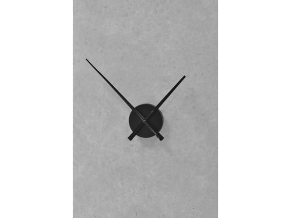 TFA-Dostmann 60.3036.01, Vegg, Kvartsklokke, Andre, Sort, Metall, AA