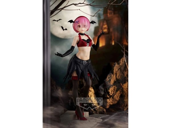 Banpresto RE:ZERO - BEGYNNELSEN AV LIVET I EN ANNEN VERDEN - ESPRESTO EST - MONSTER MOTIONS - RAM