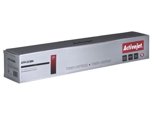 Activejet ATM-323BN Konica Minolta skrivertoner, erstatning Konica Minolta TN323; Supreme; 23000 sider; sort, 23000 Sider, Sort, 1 stk