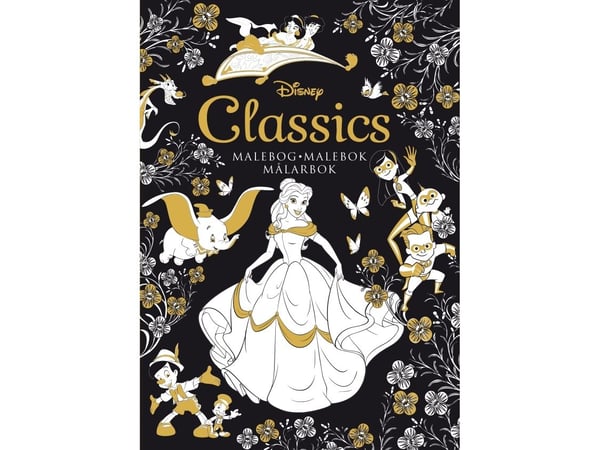 Disney Classics värityskirja | Kieli: Tanska