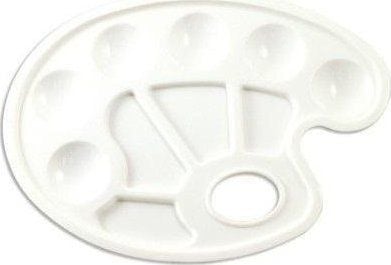 GDD blandepallett for maling, oval 10 HAPPY COLOR