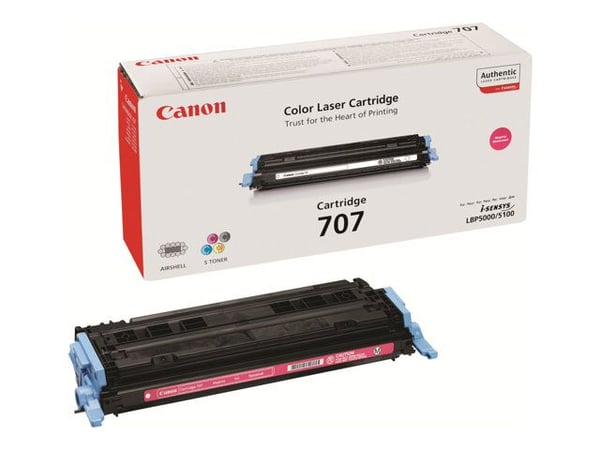 Canon 307 M, 2000 sivua, Magenta, 1 kpl