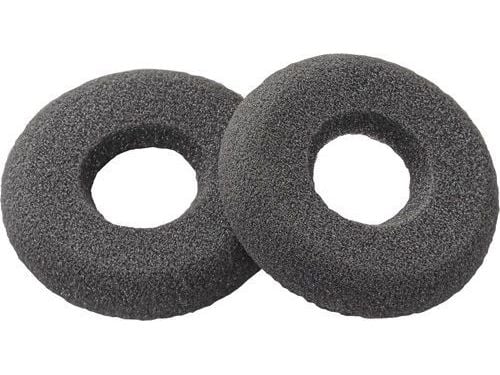 Poly - Ørepute for hodesett - svart (en pakke 2) - for SupraPlus H251, H261, HW251; SupraPlus Wideband HW251; SupraPlus SL H351, H361