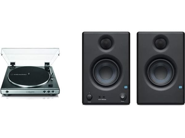 Audio-Technica AT-LP60XUSB platespiller, sort